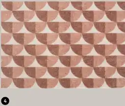 Karwei Droogloopmat boogjes beige aanbieding