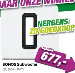 EP Beerepoot SONOS Subwoofer aanbieding
