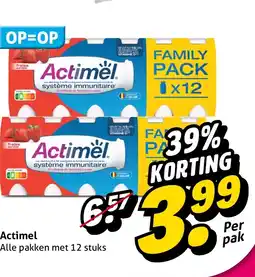 Hoogvliet Alle Actimel aanbieding