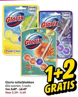 Hoogvliet Alle Glorix toiletblokken aanbieding