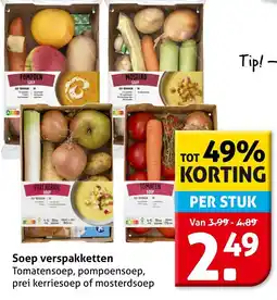 Hoogvliet Soep verspakketten aanbieding