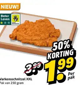 Hoogvliet Varkensschnitzel XXL aanbieding