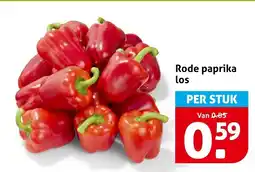 Hoogvliet Rode paprika aanbieding