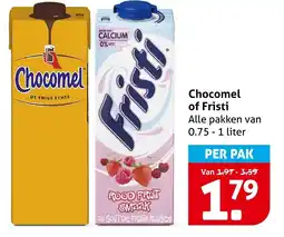Hoogvliet Alle Chocomel of Fristi aanbieding