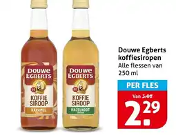 Hoogvliet Douwe Egberts koffiesiroop aanbieding