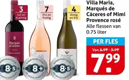 Hoogvliet Alle Villa Maria, Marqués de Cáceres of Mimi Provence rosé aanbieding