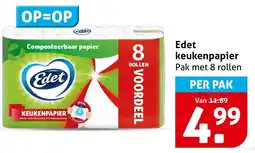Hoogvliet Edet keukenpapier aanbieding