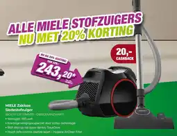 EP Beerepoot Miele Zakloze Sledestofzuiger aanbieding