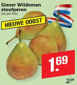 Coop Gieser Wildman stoofperen aanbieding