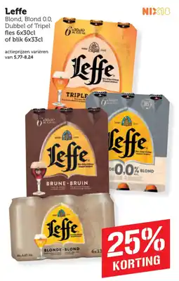 Coop Leffe Blond, Blond 0.0, Dubbel of Tripel aanbieding