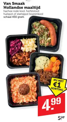 Coop Van Smaak Hollandse maaltijd aanbieding