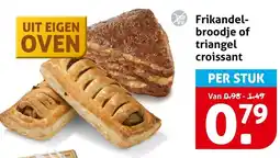Hoogvliet Frikandelbroodje of triangel croissant aanbieding