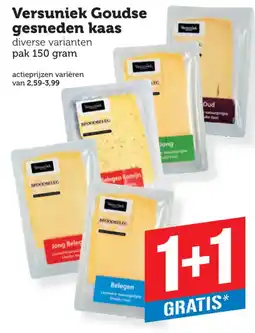 Coop Versuniek goudse gesneden kaas aanbieding