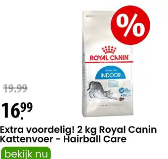 Zooplus Royal canin kattenvoer - hairball care aanbieding