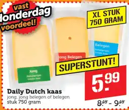 Coop Daily Dutch kaas aanbieding