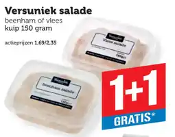 Coop Versuniek salade aanbieding