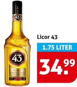 Hoogvliet Licor 43 aanbieding