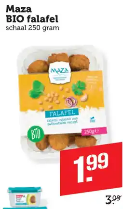 Coop Maza BIO falafel aanbieding