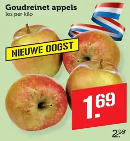 Coop Goudreinet appels aanbieding