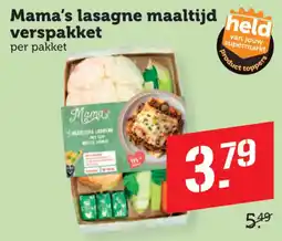 Coop Mama's lasagne maaltijd verspakket aanbieding