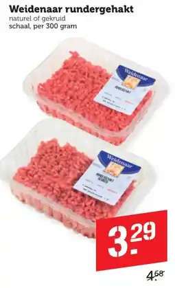 Coop Weidenaar rundergehakt aanbieding