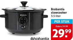 Hoogvliet Brabantia slowcooker aanbieding