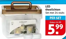 Hoogvliet LED theelichten aanbieding