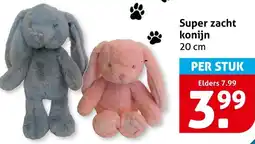 Hoogvliet Super zacht konijn aanbieding