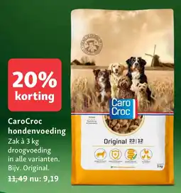 Maxi Zoo CaroCroc hondenvoeding aanbieding