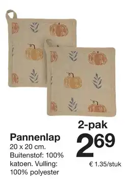 Zeeman Pannenlap aanbieding