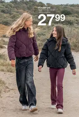 Zeeman Kinder jas aanbieding