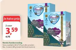 Maxi Zoo Renske hondenvoeding aanbieding