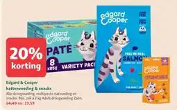Maxi Zoo edgard cooper kattenvoeding & snacks aanbieding