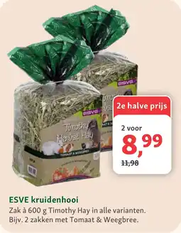 Maxi Zoo ESVE kruidenhooi aanbieding