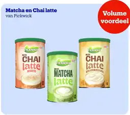 Bol.com Pickwick Matcha en Chai latte aanbieding