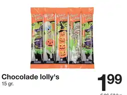 Zeeman Choco lolly's aanbieding