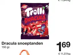 Zeeman Trolli Dracula snoeptanden aanbieding