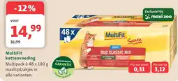 Maxi Zoo MultiFit kattenvoeding aanbieding