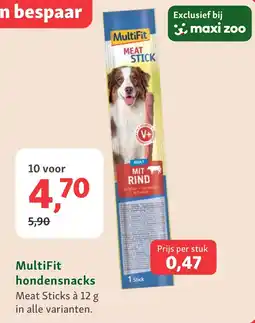 Maxi Zoo MultiFit hondensnacks aanbieding