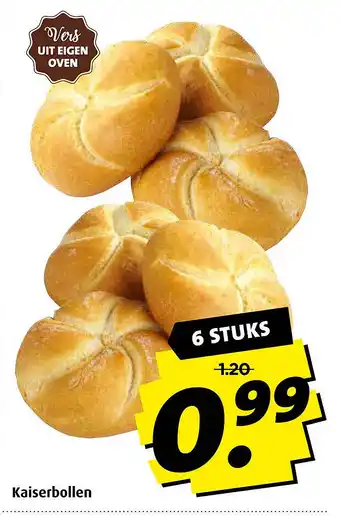 Boni Kaiserbollen aanbieding