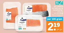 Albert Heijn AH Zalmfilet op huid van de versafdeling* aanbieding