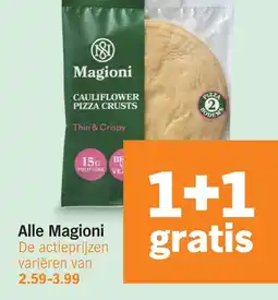 Albert Heijn Alle Magioni CAULIFLOWER PIZZA CRUSTS Thin & Crispy aanbieding