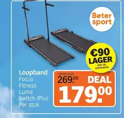 Albert Heijn Loopband Focus Fitness Luma Switch iPlus aanbieding