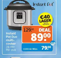Albert Heijn Instant Pot Duo multi-cooker aanbieding