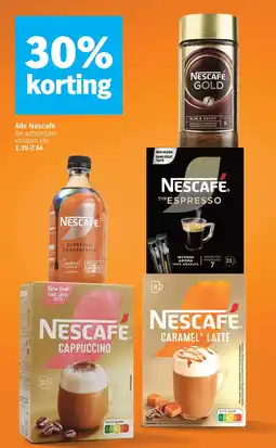 Albert Heijn Alle Nescafé aanbieding