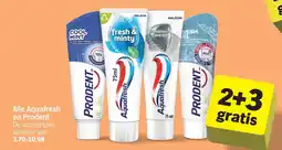 Albert Heijn Alle Aquafresh en Prodent aanbieding