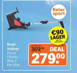 Albert Heijn Roei-trainer Focus Fitness Row 3 aanbieding