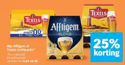 Albert Heijn Alle Affligem of Texels multipacks* aanbieding