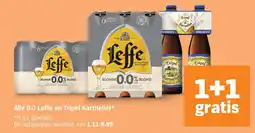Albert Heijn Alle 0.0 Leffe en Tripel Karmeliet* aanbieding