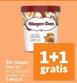 Albert Heijn Alle Häagen-Dazs ijs aanbieding
